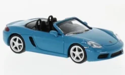 Minichamps Porsche 718 Boxster, türkis/blau, 2016, 1:87, Outlet