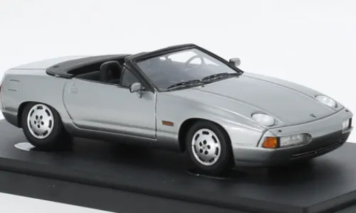 Autocult/Avenue 43 Porsche 928 Cabriolet Prototyp, silber, 1987, 1:43, New