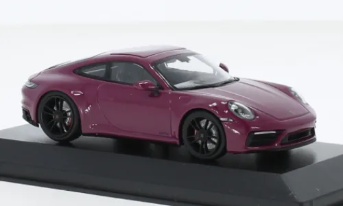 Minichamps Porsche 911 (992) Carrera 4 GTS, dunkelrot, 2021, 1:43, Online