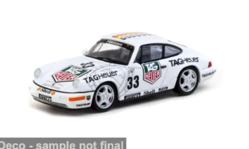 Tarmac Works Porsche 911 Carrera 2, Porsche Supercup, Monaco, #33, 1:64, Clearance
