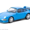 Tarmac Works Porsche 911 (993) Carrera RS, blau, 1996, 1:64, New