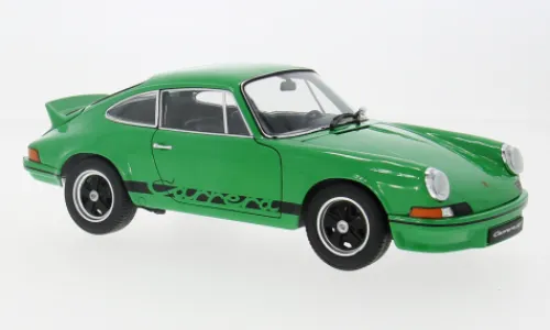 Welly Porsche 911 Carrera RS 2.7, grün/schwarz, 1973, 1:18, Sale