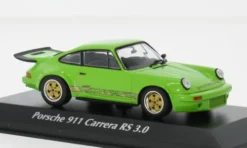 Maxichamps Porsche 911 Carrera RS 3.0, grün/silber, 1974, 1:43, Best