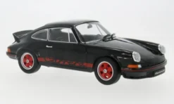 Welly Porsche Carrera RS, schwarz/rot, 1973, 1:18, Hot