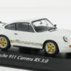 Maxichamps Porsche 911 Carrera RS 3.0, weiss/silber, 1974, 1:43, Best