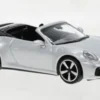 Minichamps Porsche 911 (992) Carrera 4S Cabriolet, silber, 2019, 1:87, Hot