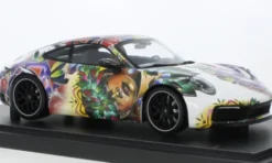Minichamps Porsche 911 (992) Carrera 4S, 2019, Flower Design, 1:18, Discount