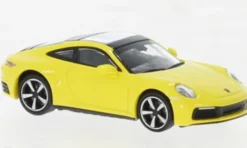 Minichamps Porsche 911 (992) Carrera 4S, gelb, 2019, 1:87,
