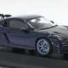 Minichamps Porsche Cayman GT4 RS, dunkelblau, 2021, 1:43, New