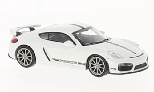 Minichamps Porsche Cayman GT4, weiss, 2016, 1:87, New