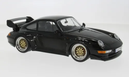 KK Scale Porsche 911 (993) GT2 - BBS rims, schwarz, 1996, 1:18, Best