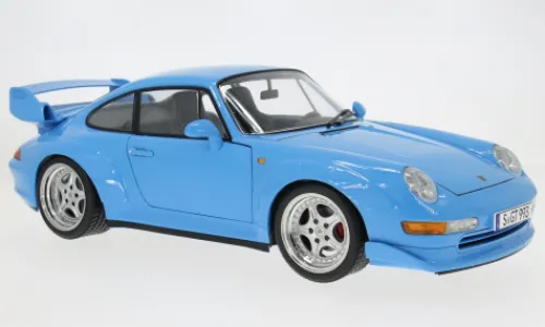 KK Scale Porsche 911 (993) GT2, blau, 1996, 1:12, Hot