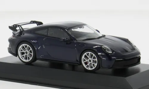 Minichamps Porsche 911 GT3, dunkelblau, 2021, 1:43, Outlet