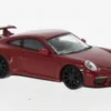 Minichamps Porsche 911 (991) GT3, dunkelrot, 2017, 1:87, Best
