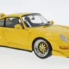 KK Scale Porsche 911 (993) GT2, gelb, 1996, 1:12, New