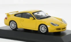 Minichamps Porsche 911 GT3, gelb, 1999, 1:43, Hot