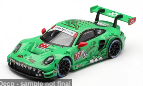 Mini GT Porsche 911 (992) GT3 R, 12h Sebring, 2025, AO Racing, #77, 1:64, Best