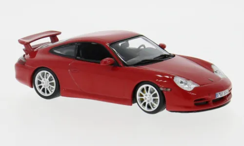 Minichamps Porsche 911 GT3, rot, 2003, 1:43,