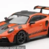Mini GT Porsche 911 (992) GT3 RS, orange/schwarz, 2024, 1:64, New