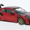 Bburago Porsche 911 GT2 RS, rot/schwarz, 1:43, Outlet