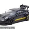 Tarmac Works Porsche GT3 RS 992.1, schwarz/gelb, 2026, 1:64,
