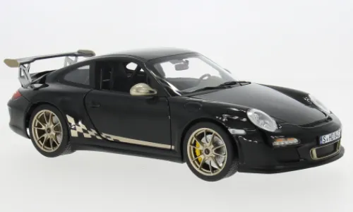 Norev Porsche 911 (991) GT3 RS, schwarz/gold, 2009, 1:18, Sale