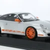 Minichamps Porsche 911 (991) GT3 RS, silber/orange, 2007, 1:18, Outlet