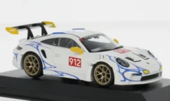 Minichamps Porsche 911 (992) GT3 RS, weiss/gelb, 2023, 1:43, New