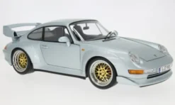 KK Scale Porsche 911 (993) GT2, silber, 1996, 1:12, Best