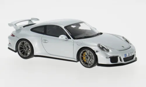 Minichamps Porsche 911 (991) GT3, silber, 2012, Sport Auto Collection, 1:43, Hot