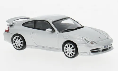 Tarmac Works Porsche 911 GT3, silber, 1:64, Hot
