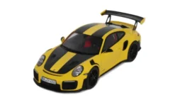 GT Spirit Porsche 911 (992.1) GTS2 RS, gelb/schwarz, 2017, 1:18, Outlet