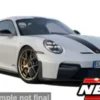 Bburago Porsche 911 GT3, weiss/grün, 2025, 1:43, Clearance