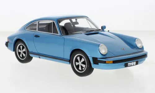 Schuco / Pro.R Porsche 911, hellblau, 1977, 1:18, Best