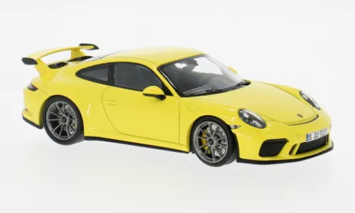 Minichamps Porsche 911 (991.II) GT3, gelb, 2017, Sport Auto Collection, 1:43, Clearance