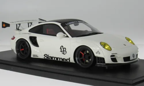 GT Spirit Porsche LB-Works Turbo, weiss/schwarz, 2024, 1:18, Outlet