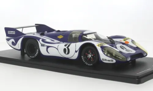Werk83 Porsche 917 Long Tail, 24h Le Mans, 1970, Martini Racing Team, #3, L. Larrousse/W.Kauhsen, 1:18, Outlet