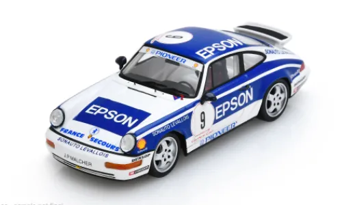 Spark Porsche 964, Porsche Carrera Cup France, 1991, #9, J-P.Malcher, 1:43, New