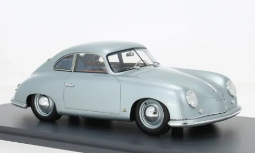 Schuco Porsche 356 Pre-A, silber, 1952, 1:18, New