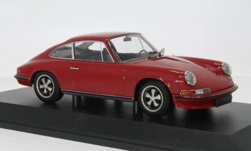 Minichamps Porsche 911, rot, 1972, 1:18, Clearance