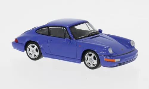 Spark Porsche 911 (964) 3.6 RS, blau/grau, 1992, 1:64, Best