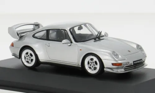 Solido Porsche 911 (993) RS Clubsport, silber, 1:43, New