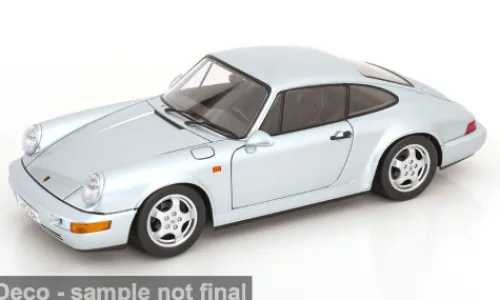 KK Scale Porsche 911 (964) RS, silber, 1992, 1:12, Discount