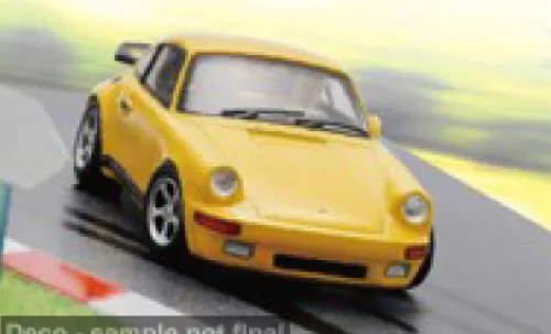 Spark Porsche RUF CTR „Yellowbird“, gelb, 1987, Faszination Nürburgring, 1:64, Outlet
