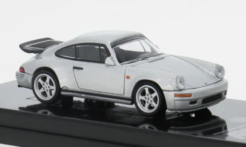 Para64 Porsche RUF CTR Yellowbird, silber, 1987, 1:64, Best