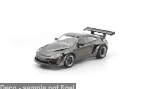 Pop Race Porsche RWB 997, anthrazit, 1:64,