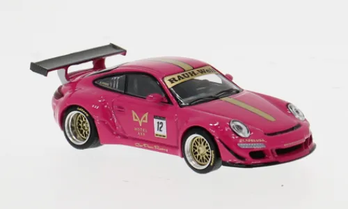 Pop Race Porsche 997 RWB *AVA, pink, 1:64, Best