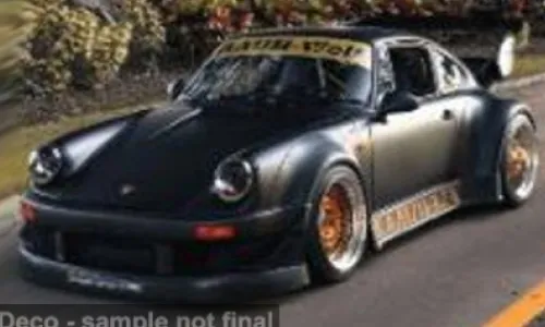 Solido Porsche 911 RWB Body Kit, schwarz, 1:43,