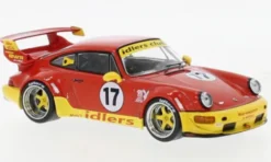 IXO Porsche 911 (964) RWB, rot/gelb, Idlers, 1:43, Sale