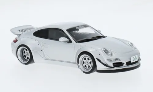 IXO Porsche 911 (997) RWB, silber, 1:43,
